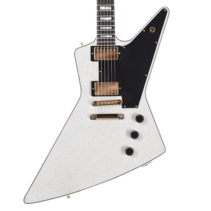 Gibson Custom Shop Explorer Custom "CME Spec" White Sparkle VOS Electric Guitars / Solid Body