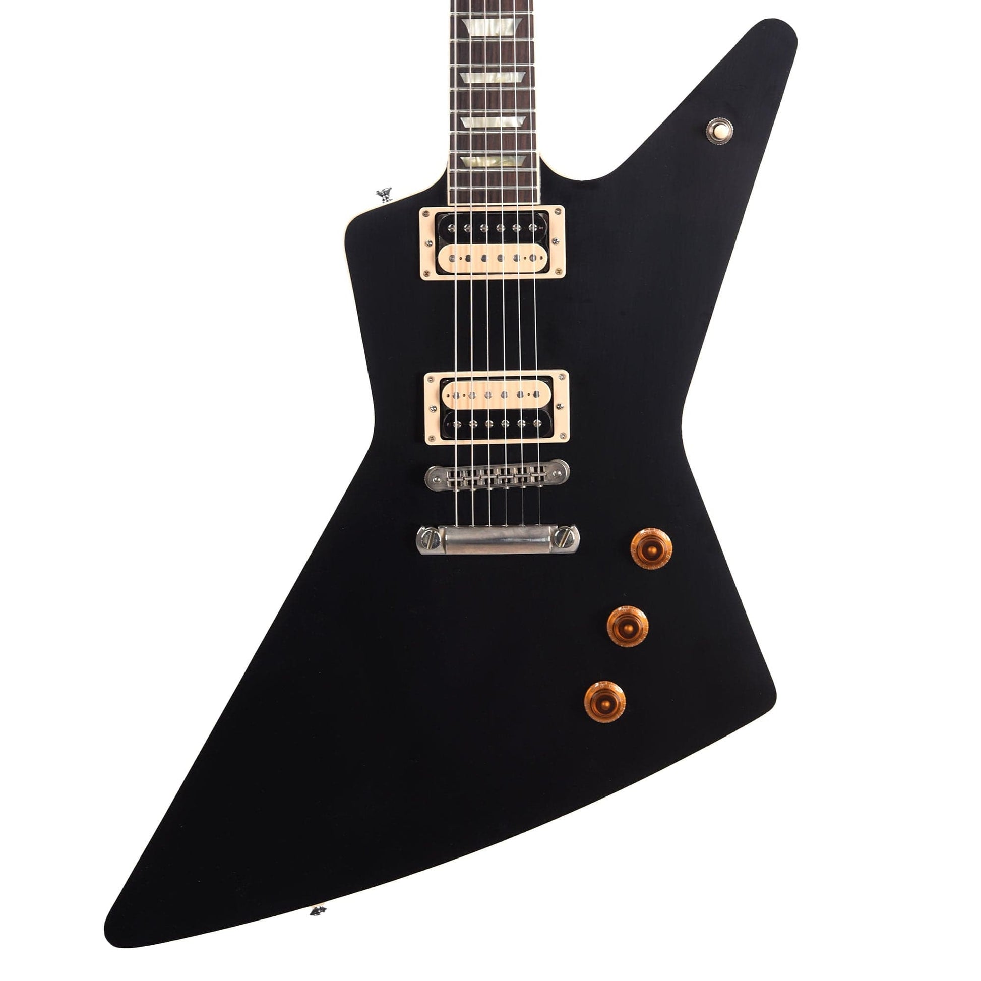 Gibson Custom Shop Explorer Custom Ebony VOS w/Rosewood Fingerboard Electric Guitars / Solid Body