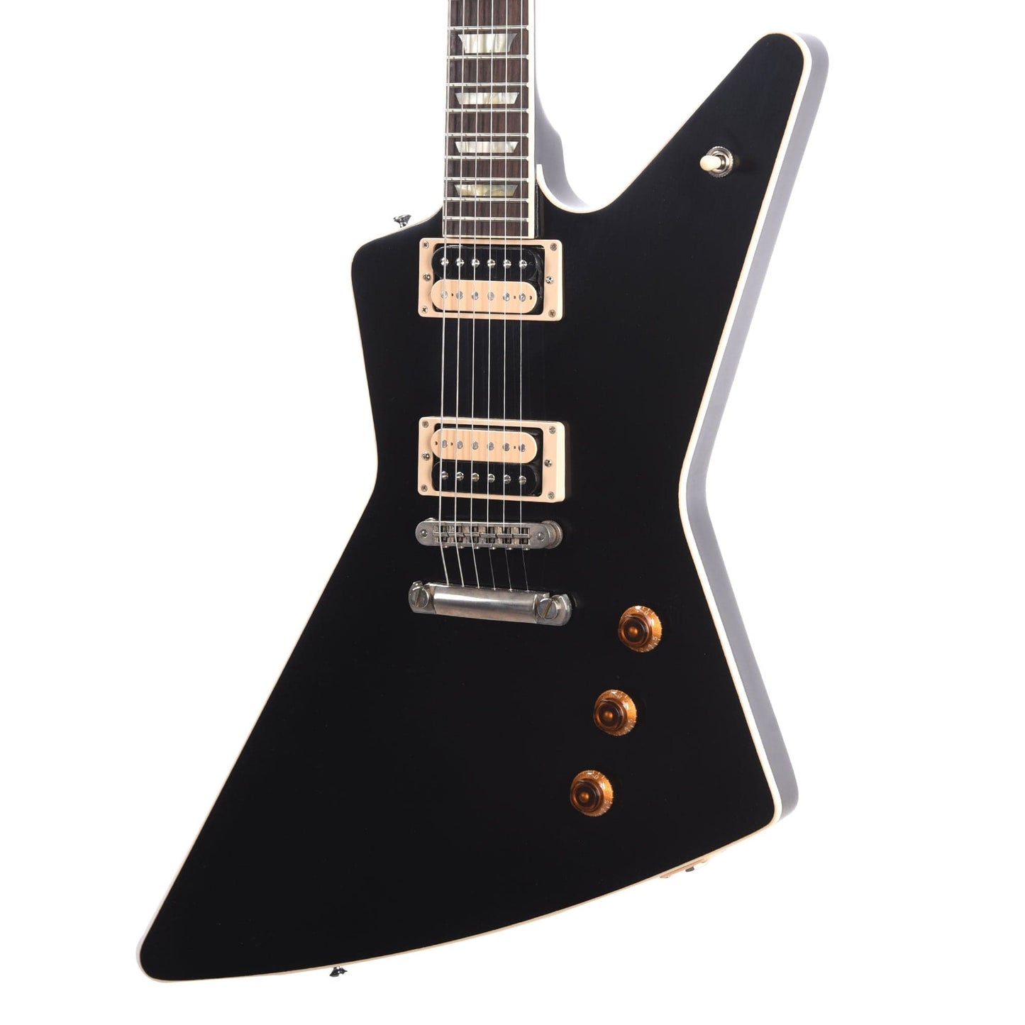 Gibson Custom Shop Explorer Custom Ebony VOS w/Rosewood Fingerboard Electric Guitars / Solid Body