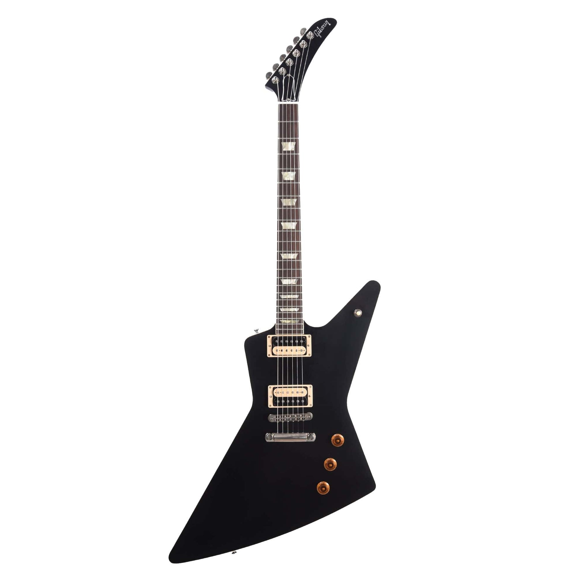 Gibson Custom Shop Explorer Custom Ebony VOS w/Rosewood Fingerboard Electric Guitars / Solid Body