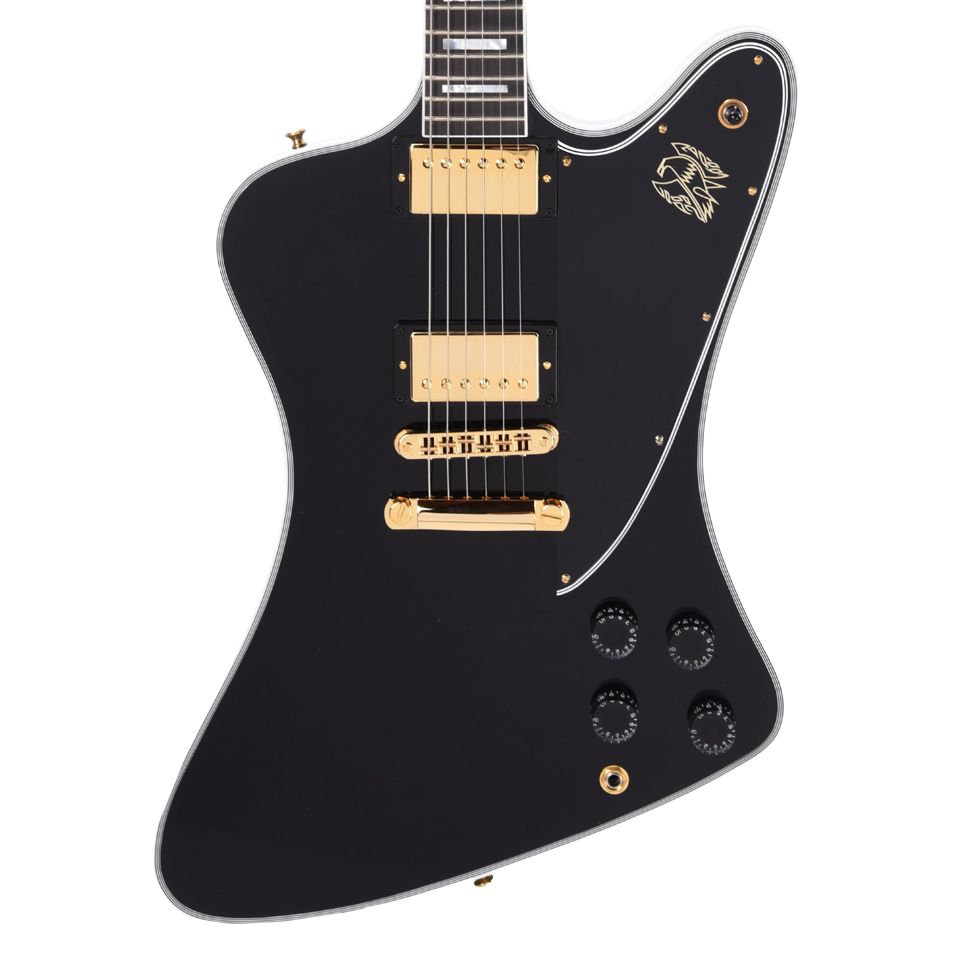 Gibson Custom Shop Firebird Custom Ebony Gloss w/Ebony Fingerboard Electric Guitars / Solid Body