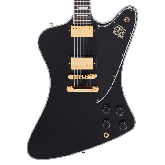 Gibson Custom Shop Firebird Custom Ebony Gloss w/Ebony Fingerboard Electric Guitars / Solid Body