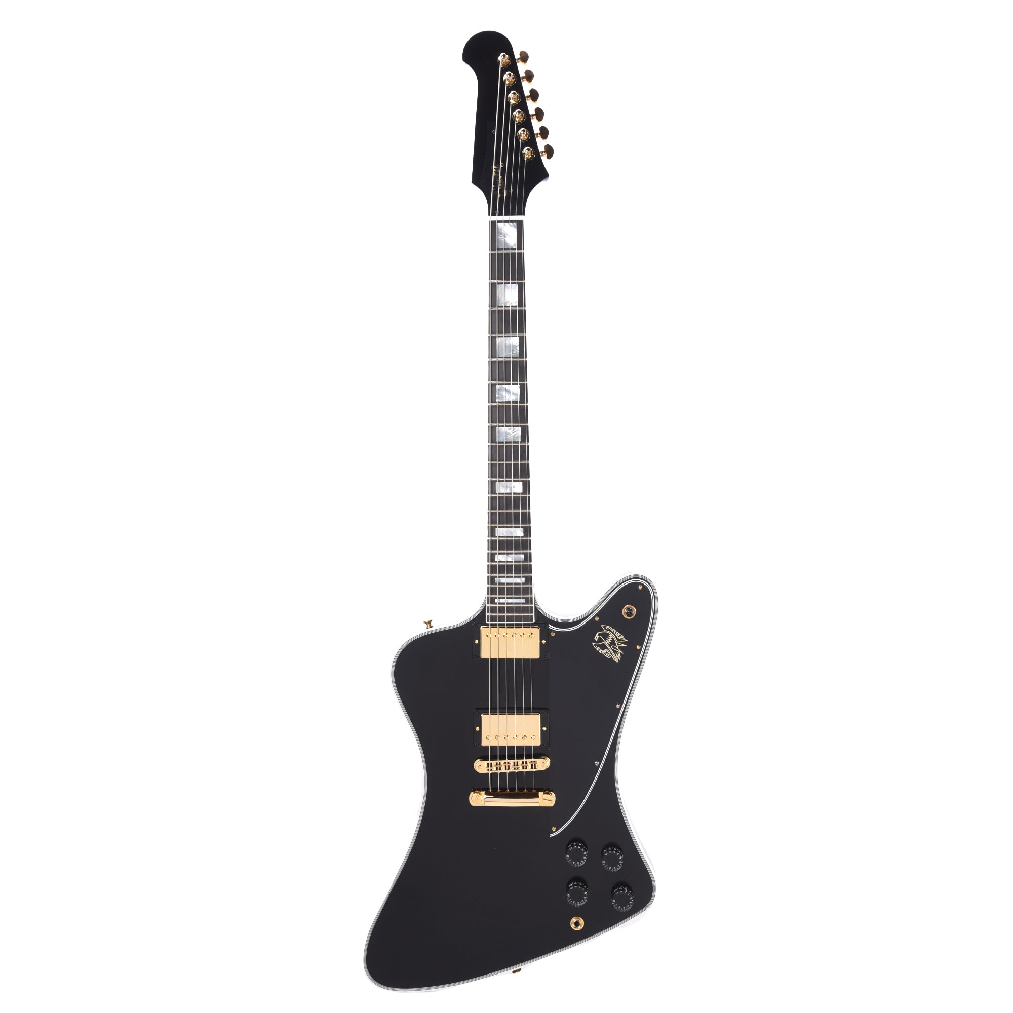 Gibson Custom Shop Firebird Custom Ebony Gloss w/Ebony Fingerboard Electric Guitars / Solid Body