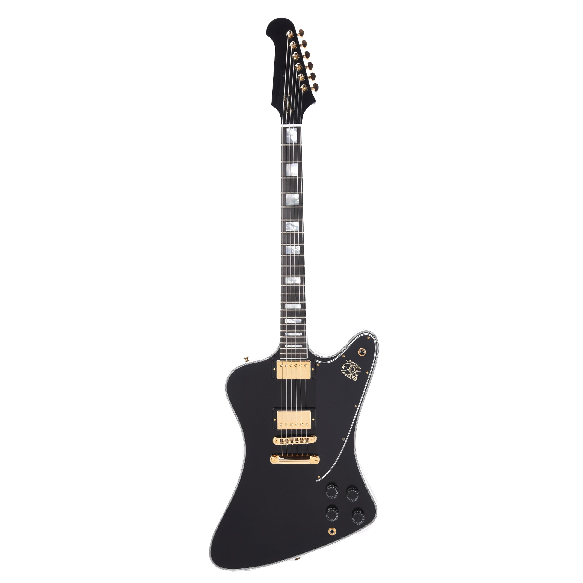 Gibson Custom Shop Firebird Custom Ebony Gloss w/Ebony Fingerboard Electric Guitars / Solid Body