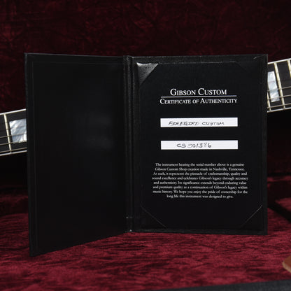 Gibson Custom Shop Firebird Custom Ebony Gloss w/Ebony Fingerboard Electric Guitars / Solid Body