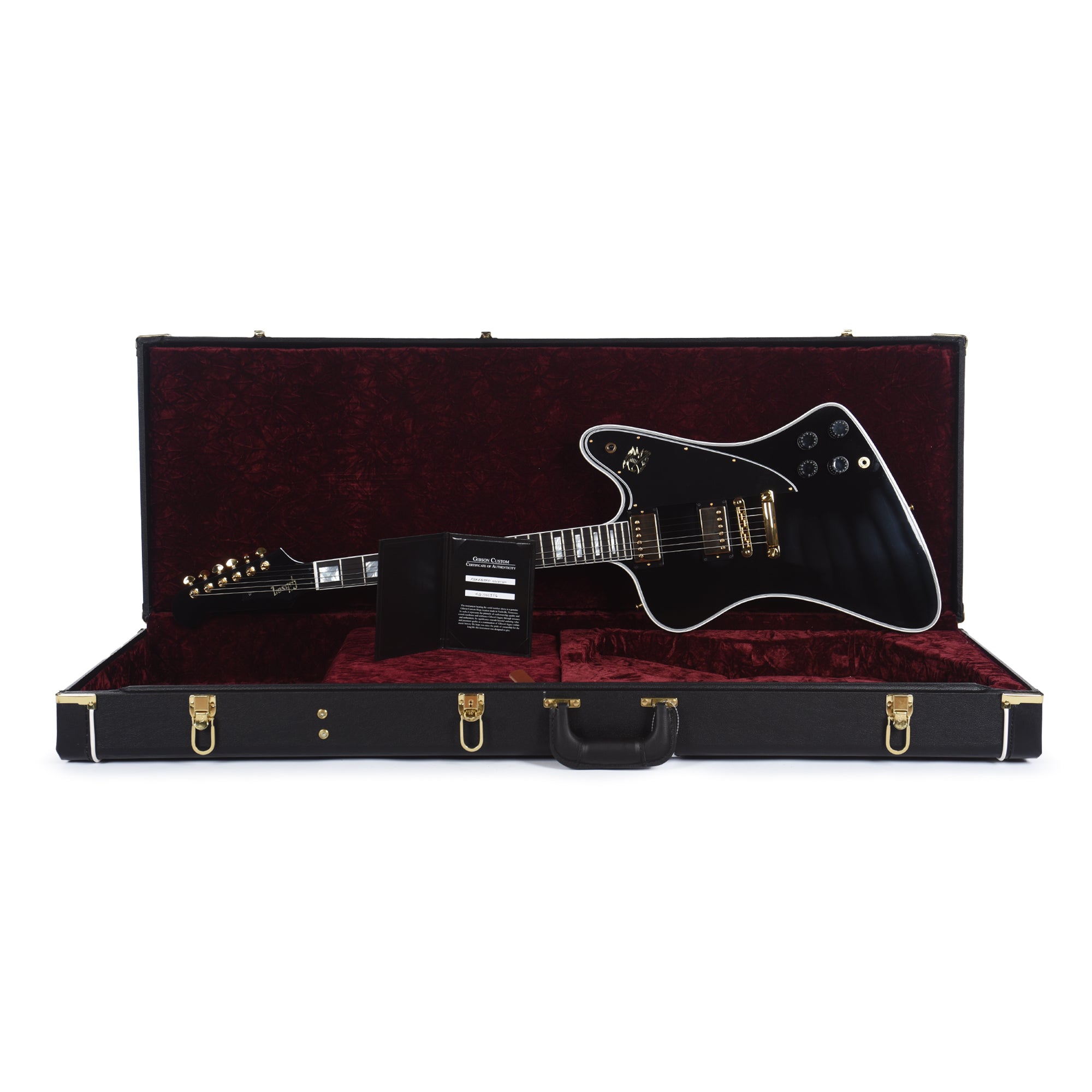 Gibson Custom Shop Firebird Custom Ebony Gloss w/Ebony Fingerboard Electric Guitars / Solid Body