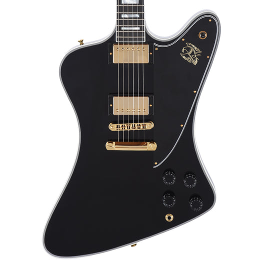 Gibson Custom Shop Firebird Custom Ebony Gloss w/Ebony Fingerboard Electric Guitars / Solid Body