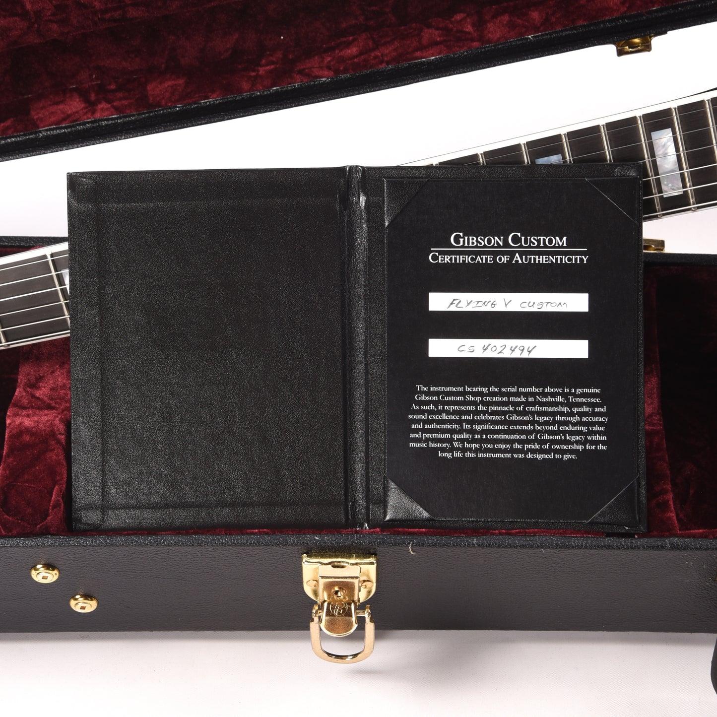 Gibson Custom Shop Flying V Custom "CME Spec" Antique Purple Sparkle Ebony Back VOS Electric Guitars / Solid Body