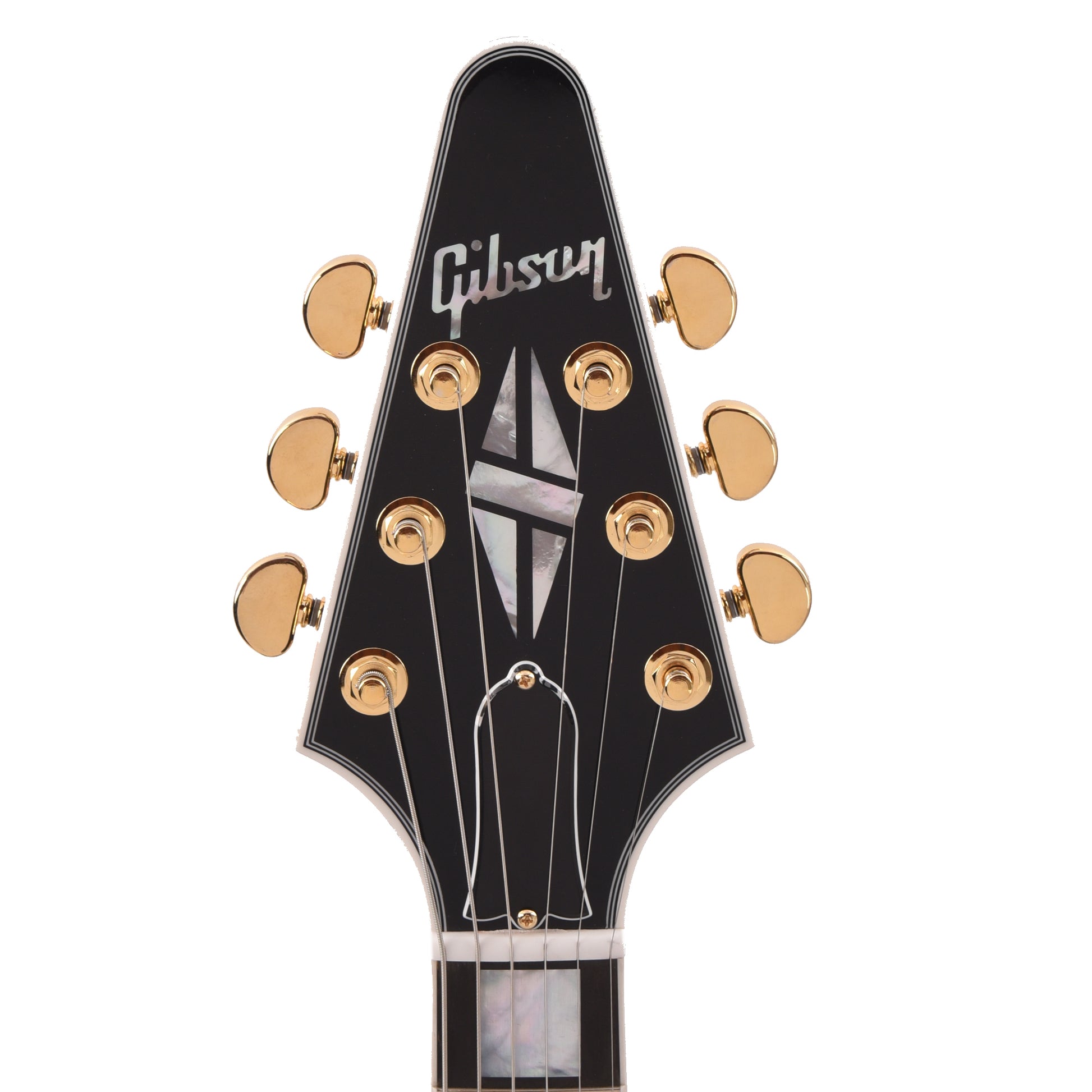 Gibson Custom Shop Flying V Custom Ebony Gloss w/Ebony Fingerboard Electric Guitars / Solid Body