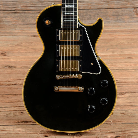 Gibson Custom Shop Historic Collection 57 Les Paul Custom 3-Pickup Ebony 1996 Electric Guitars / Solid Body