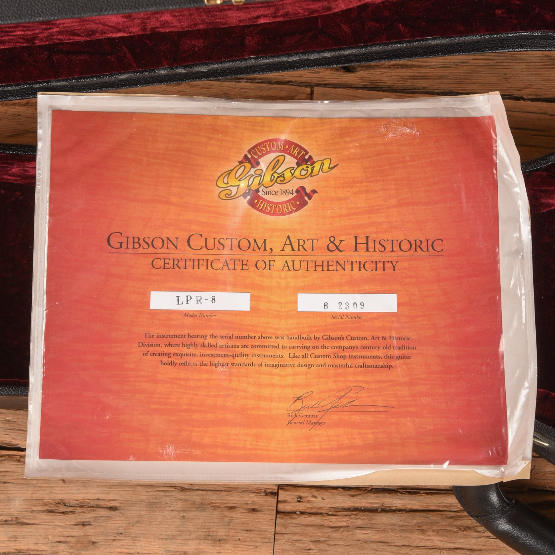 Gibson Custom Shop Historic Collection '58 Les Paul Standard Flame Top Sunburst 2002 Electric Guitars / Solid Body