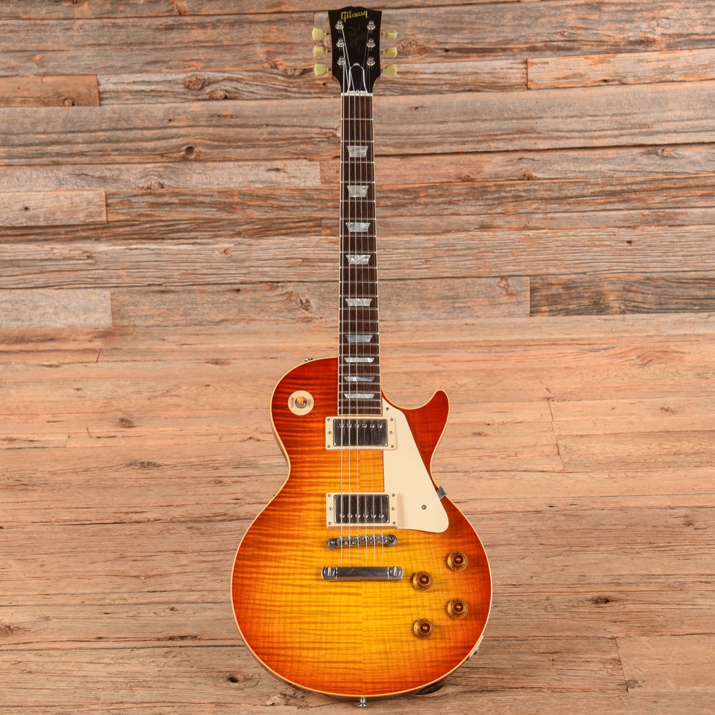 Gibson Custom Shop Historic Collection '58 Les Paul Standard Flame Top Sunburst 2002 Electric Guitars / Solid Body