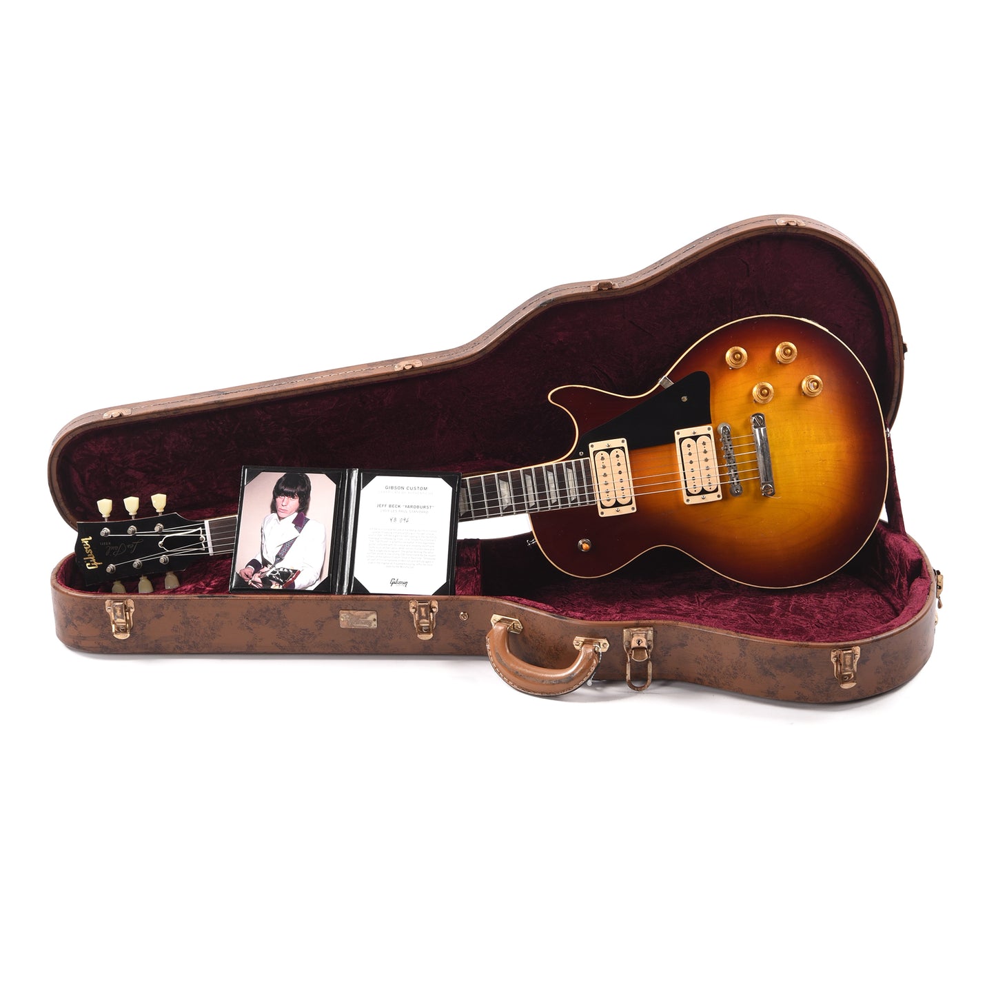 Gibson Custom Shop Jeff Beck "YardBurst" 1959 Les Paul Standard Murphy Lab Aged Electric Guitars / Solid Body