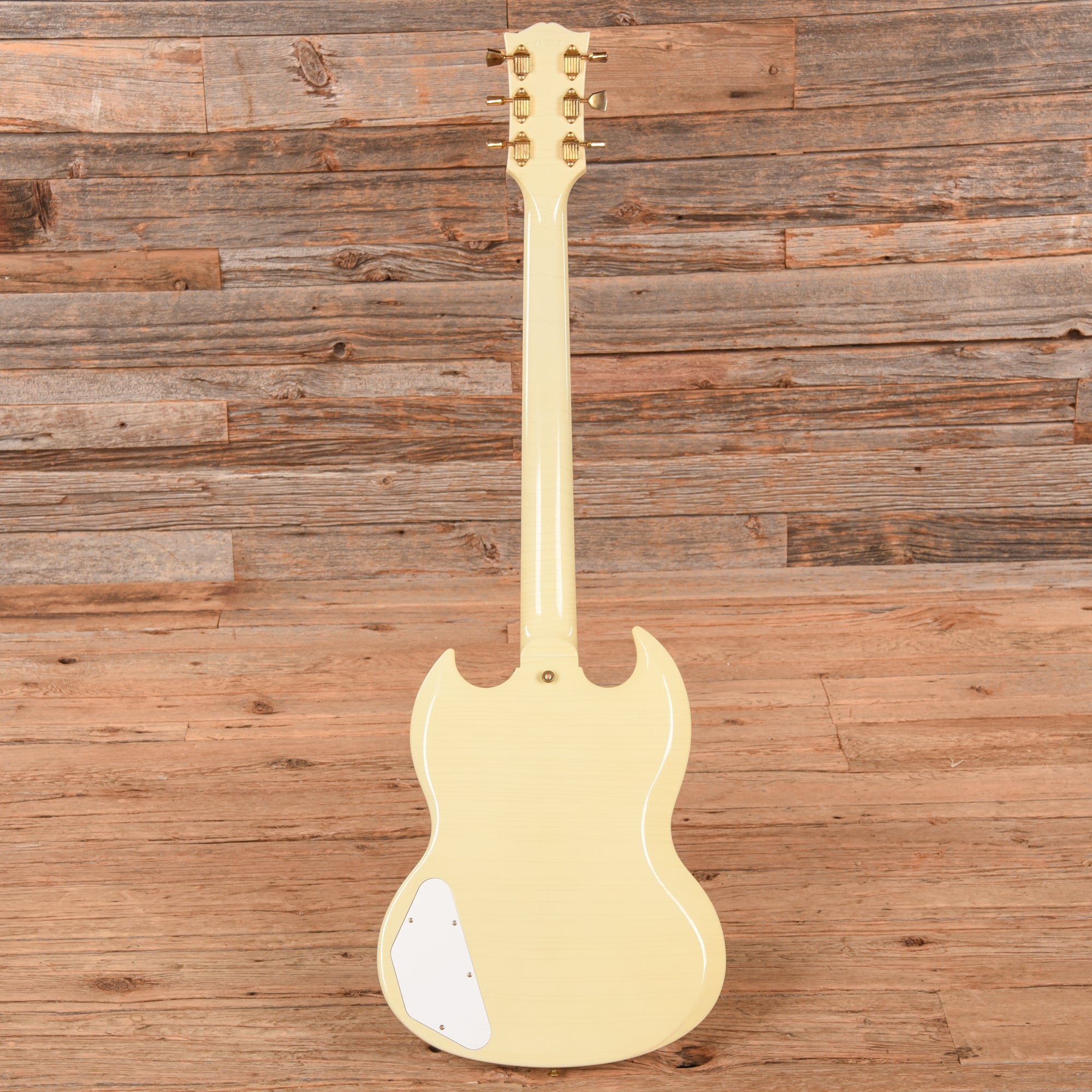 Gibson Custom Shop Jimi Hendrix Signature '67 SG Custom Reissue Polaris White Electric Guitars / Solid Body