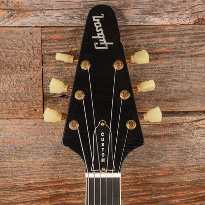 Gibson Custom Shop Jimi Hendrix Signature '69 Flying V Aged Ebony Electric Guitars / Solid Body
