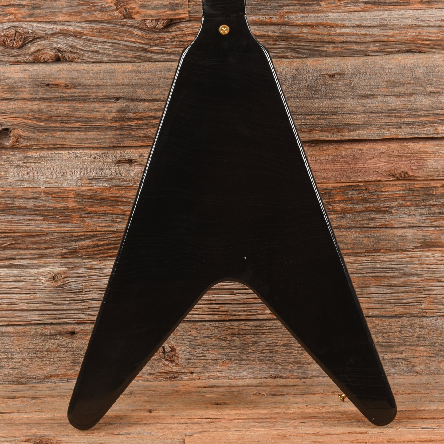 Gibson Custom Shop Jimi Hendrix Signature '69 Flying V Aged Ebony Electric Guitars / Solid Body