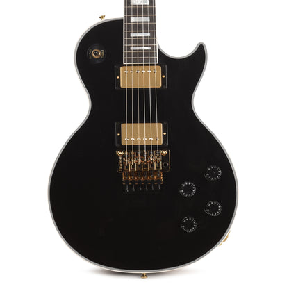 Gibson Custom Shop Les Paul Axcess Custom Ebony Gloss w/Floyd Rose Electric Guitars / Solid Body