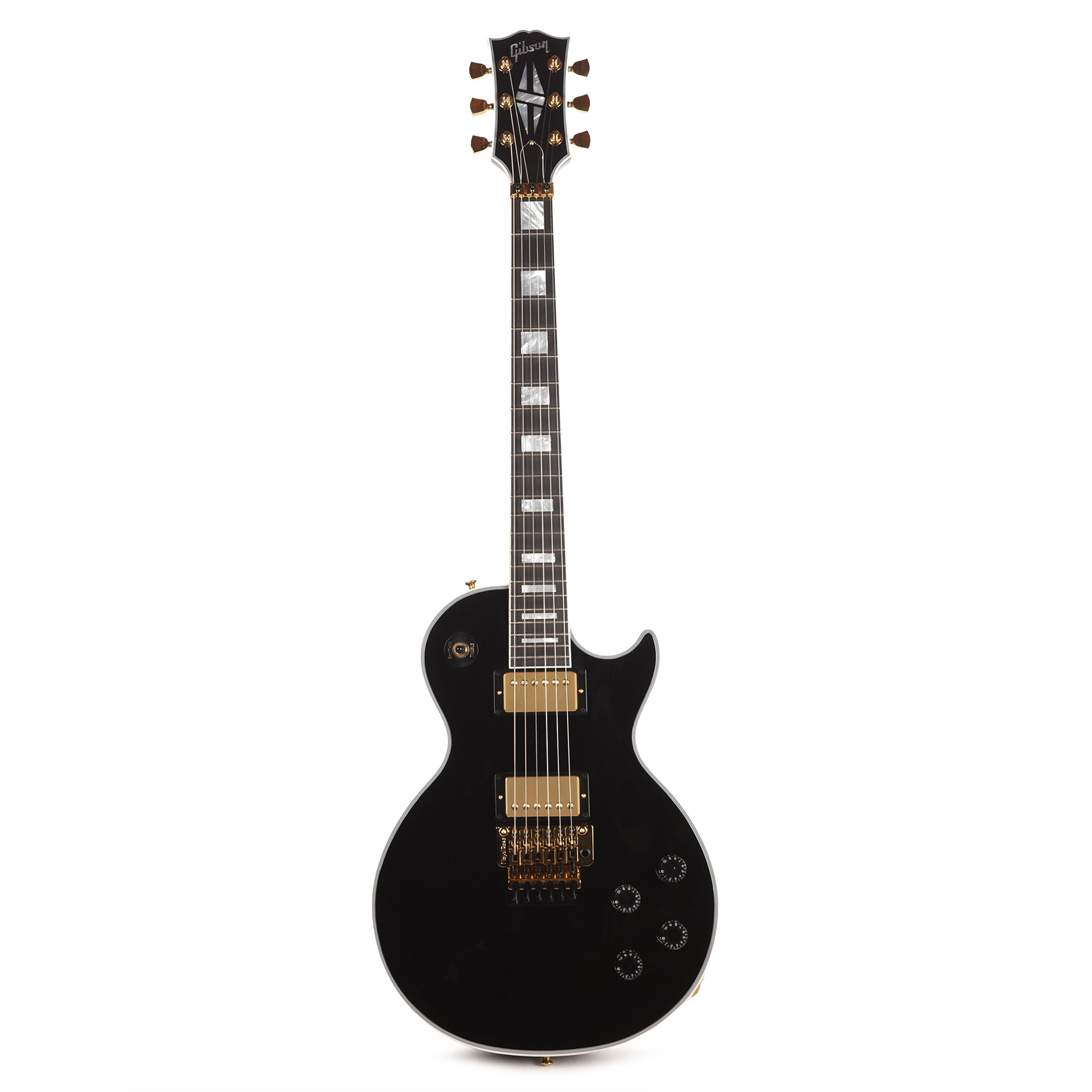 Gibson Custom Shop Les Paul Axcess Custom Ebony Gloss w/Floyd Rose Electric Guitars / Solid Body