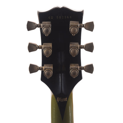 Gibson Custom Shop Les Paul Axcess Custom Floyd Rose Olive Drab Murphy Lab Heavy Aged w/Ebony Stinger Electric Guitars / Solid Body