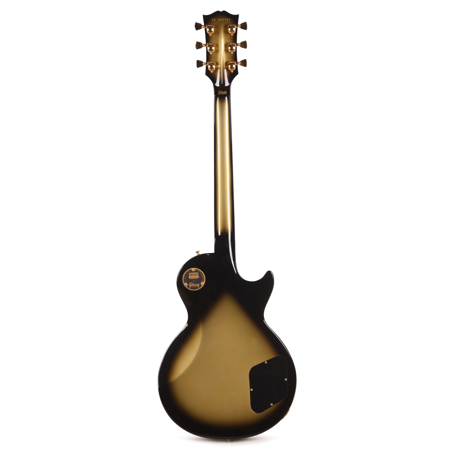 Gibson Custom Shop Les Paul Axcess Custom LEFTY Heavy Antique Silverburst Gloss w/Stop Bar Electric Guitars / Solid Body