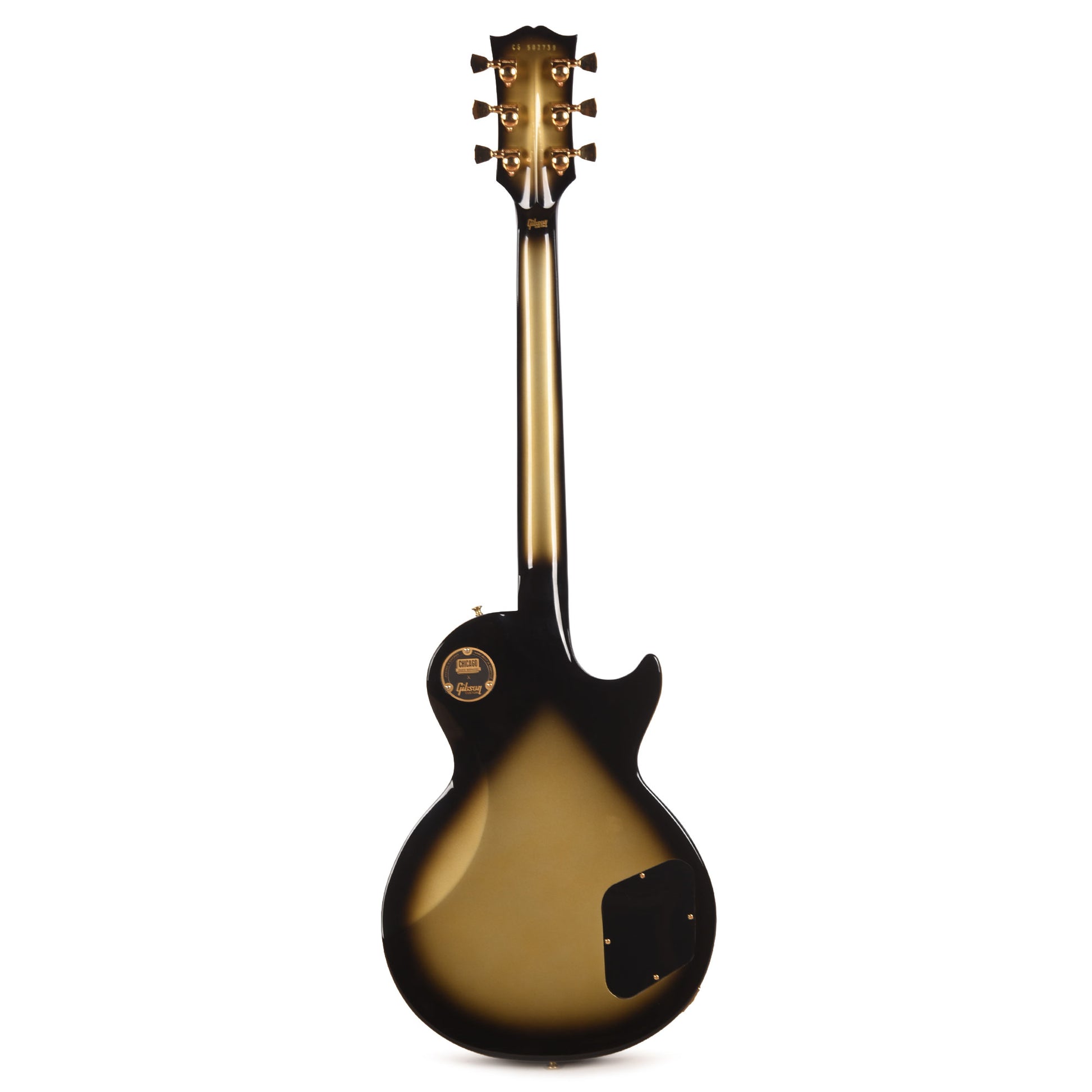 Gibson Custom Shop Les Paul Axcess Custom LEFTY Heavy Antique Silverburst Gloss w/Stop Bar Electric Guitars / Solid Body