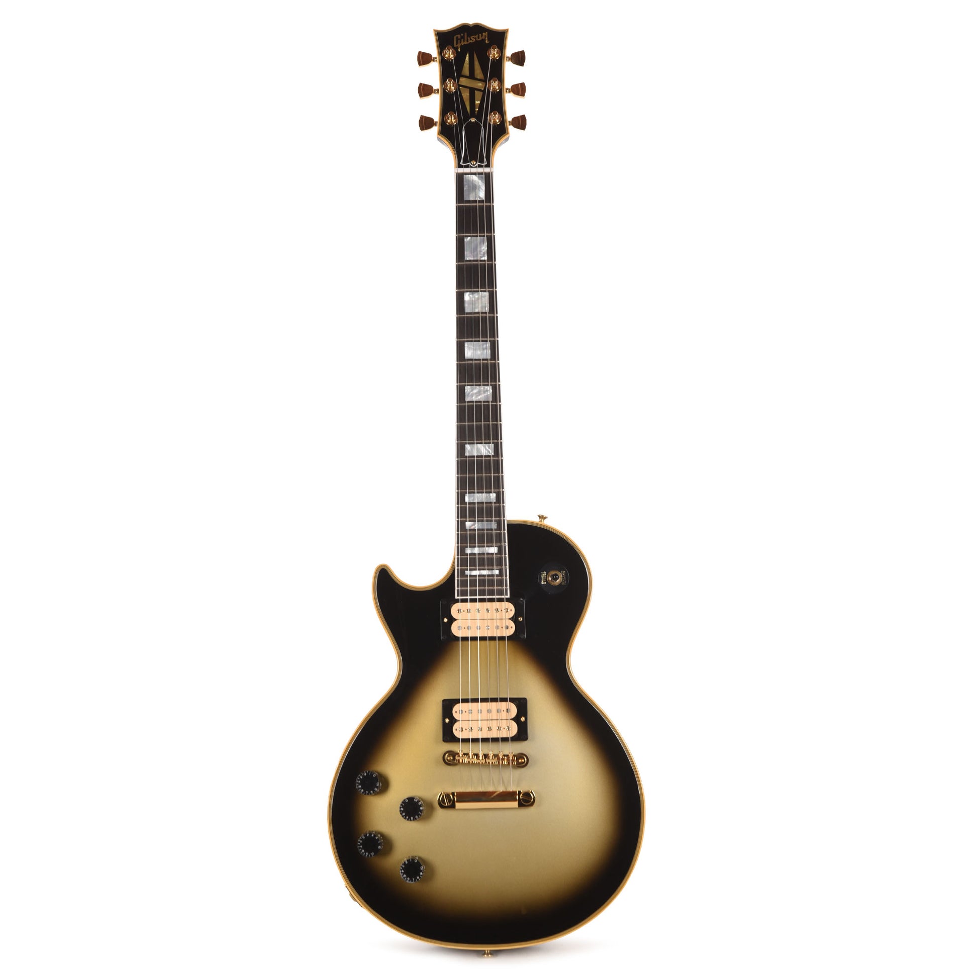 Gibson Custom Shop Les Paul Axcess Custom LEFTY Heavy Antique Silverburst Gloss w/Stop Bar Electric Guitars / Solid Body