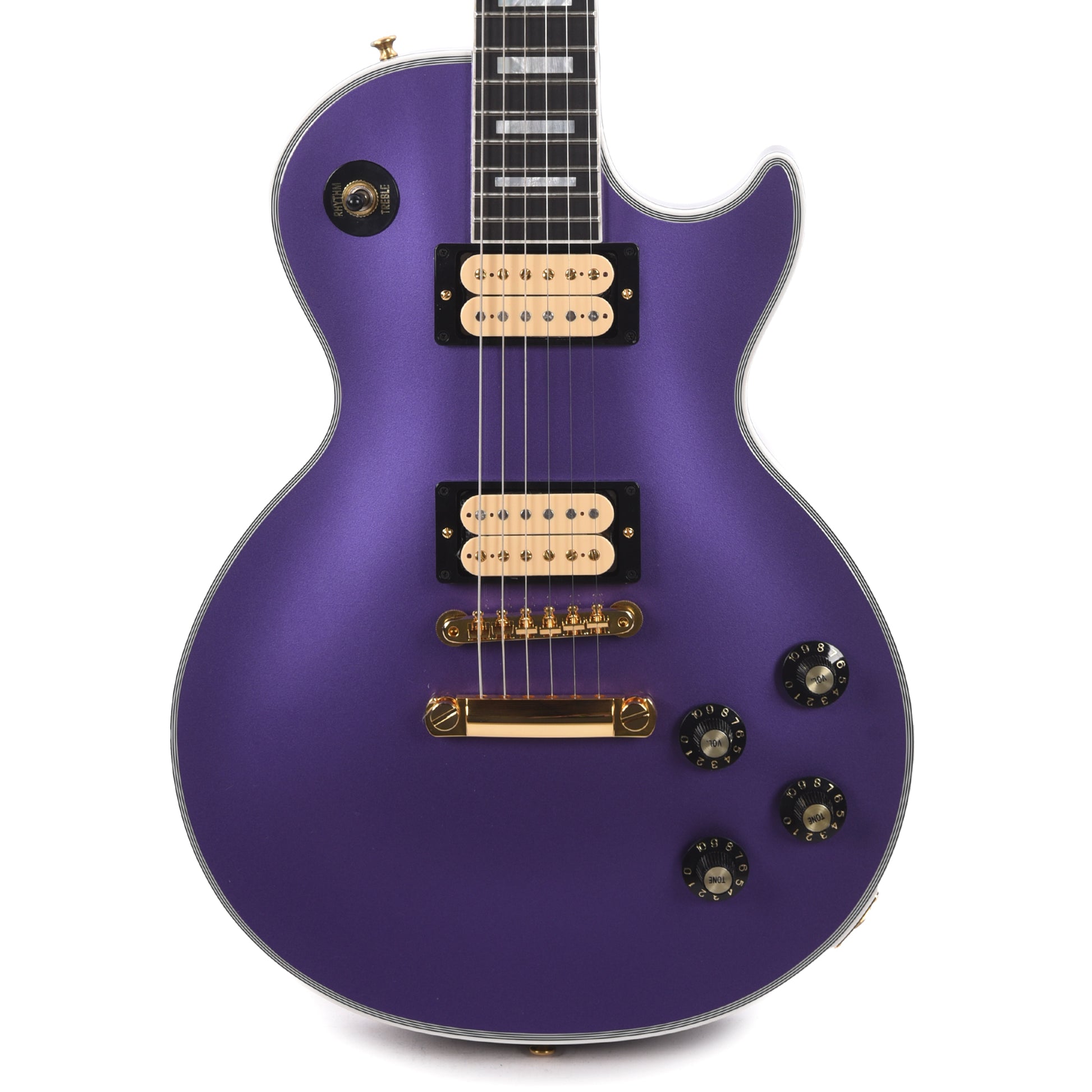 Gibson Custom Shop Les Paul Axcess Custom Plum Crazy Gloss w/Stop Bar Electric Guitars / Solid Body
