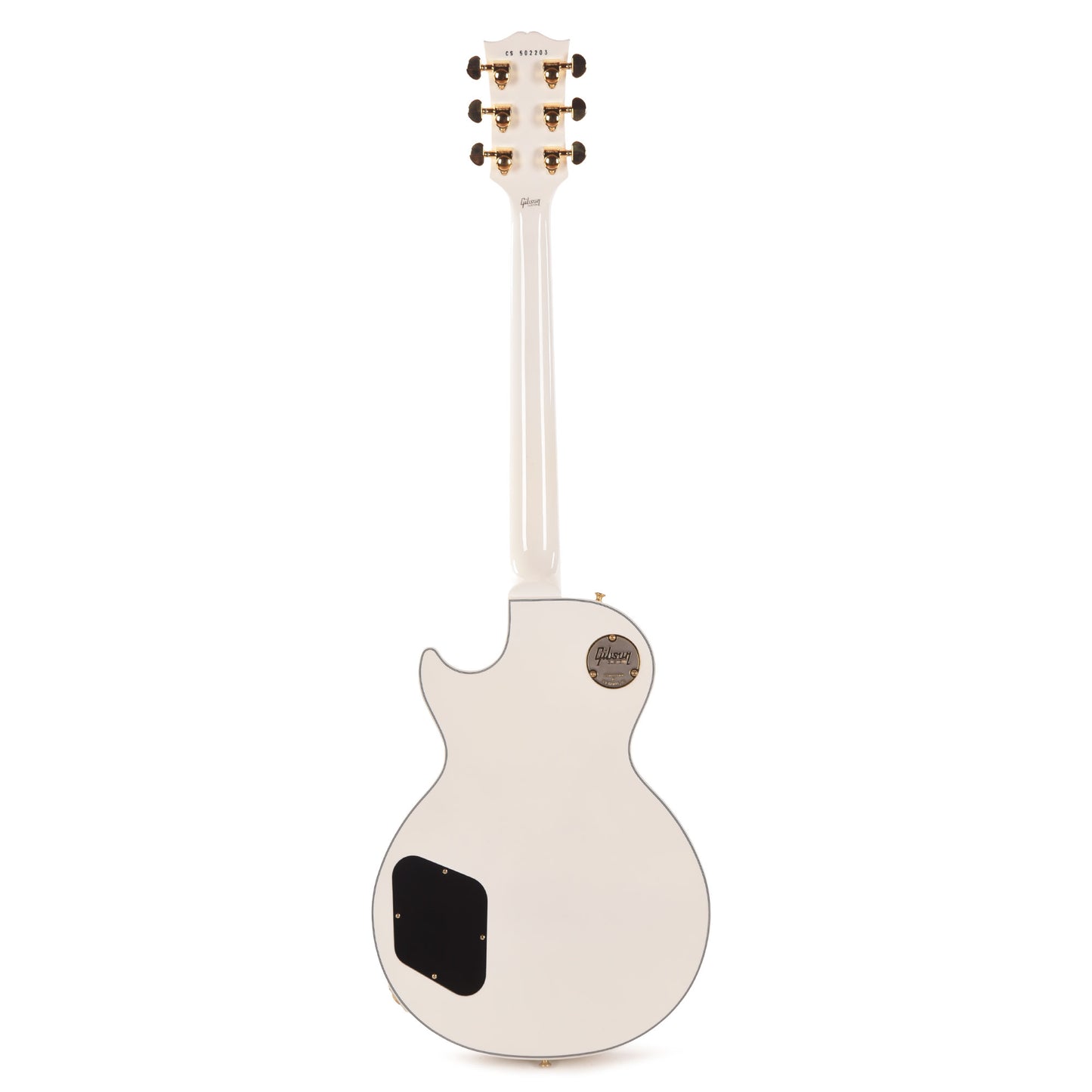 Gibson Custom Shop Les Paul Custom Alpine White Gloss Electric Guitars / Solid Body
