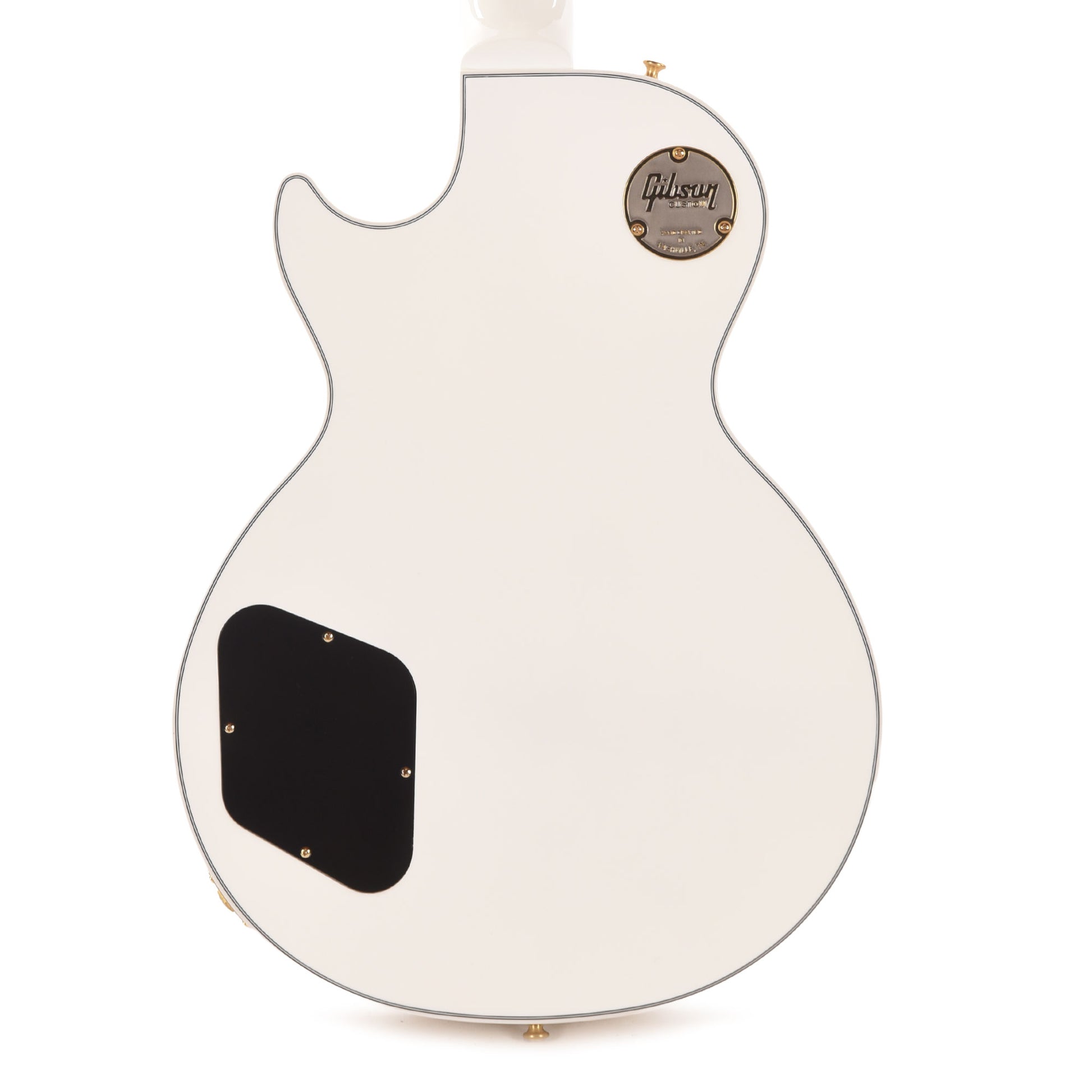 Gibson Custom Shop Les Paul Custom Alpine White Gloss Electric Guitars / Solid Body
