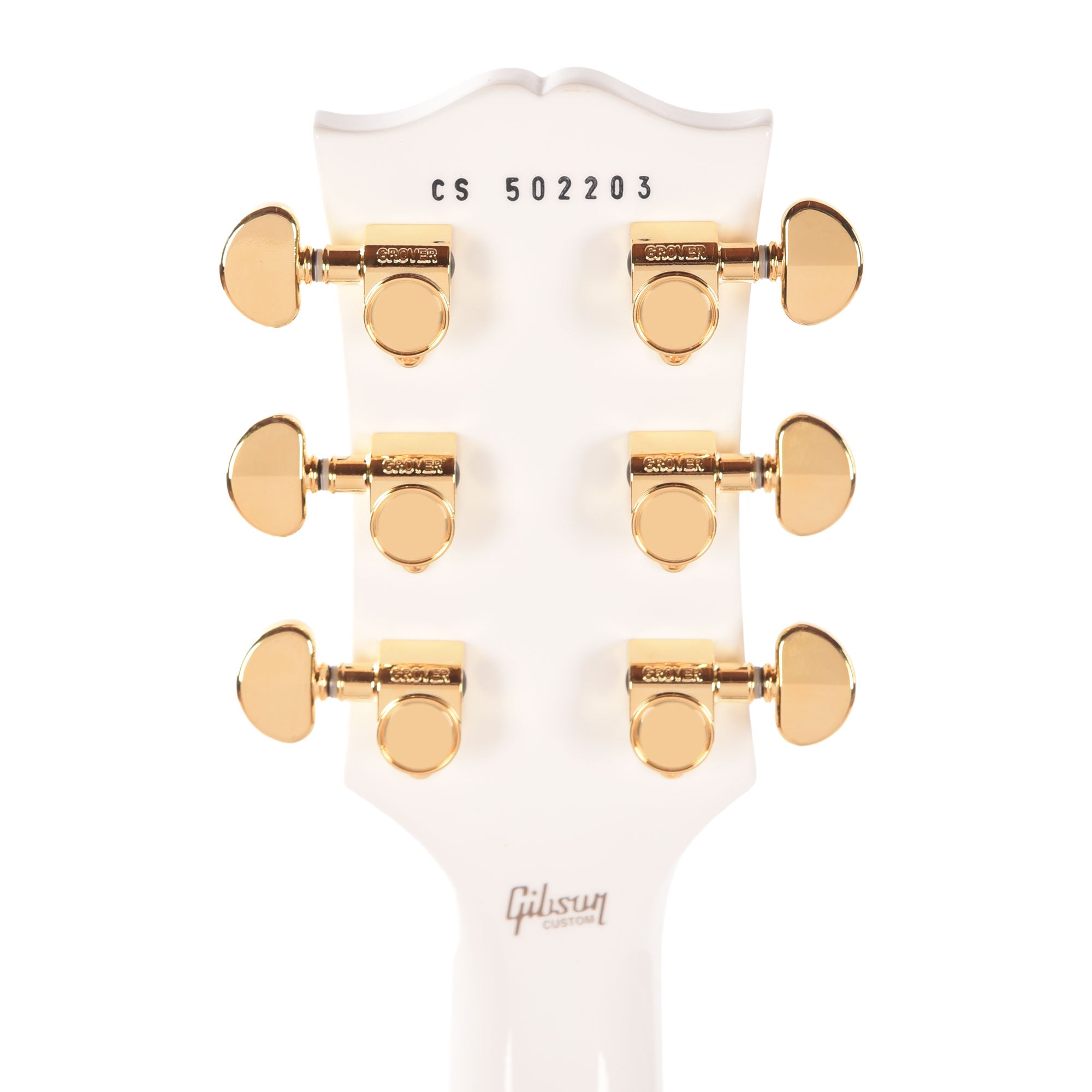 Gibson Custom Shop Les Paul Custom Alpine White Gloss Electric Guitars / Solid Body