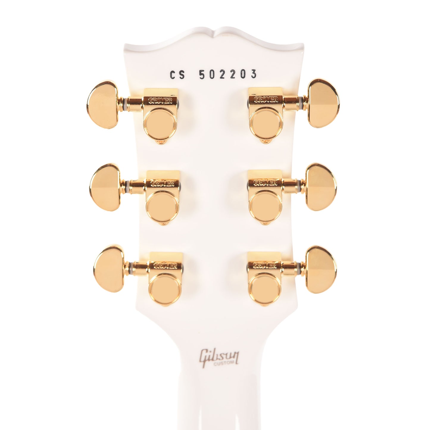 Gibson Custom Shop Les Paul Custom Alpine White Gloss Electric Guitars / Solid Body