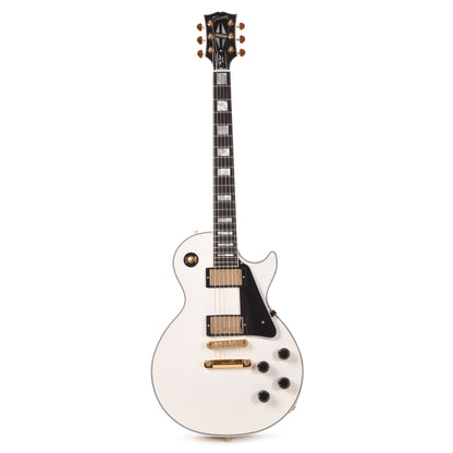Gibson Custom Shop Les Paul Custom Alpine White Gloss Electric Guitars / Solid Body
