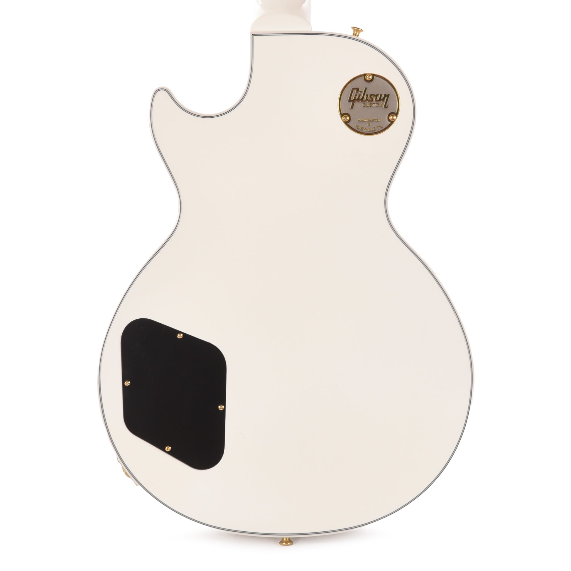 Gibson Custom Shop Les Paul Custom Alpine White Gloss Electric Guitars / Solid Body