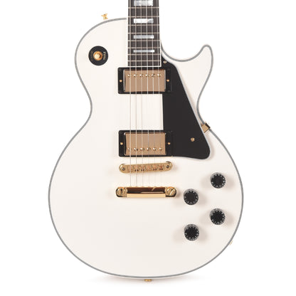 Gibson Custom Shop Les Paul Custom Alpine White Gloss Electric Guitars / Solid Body