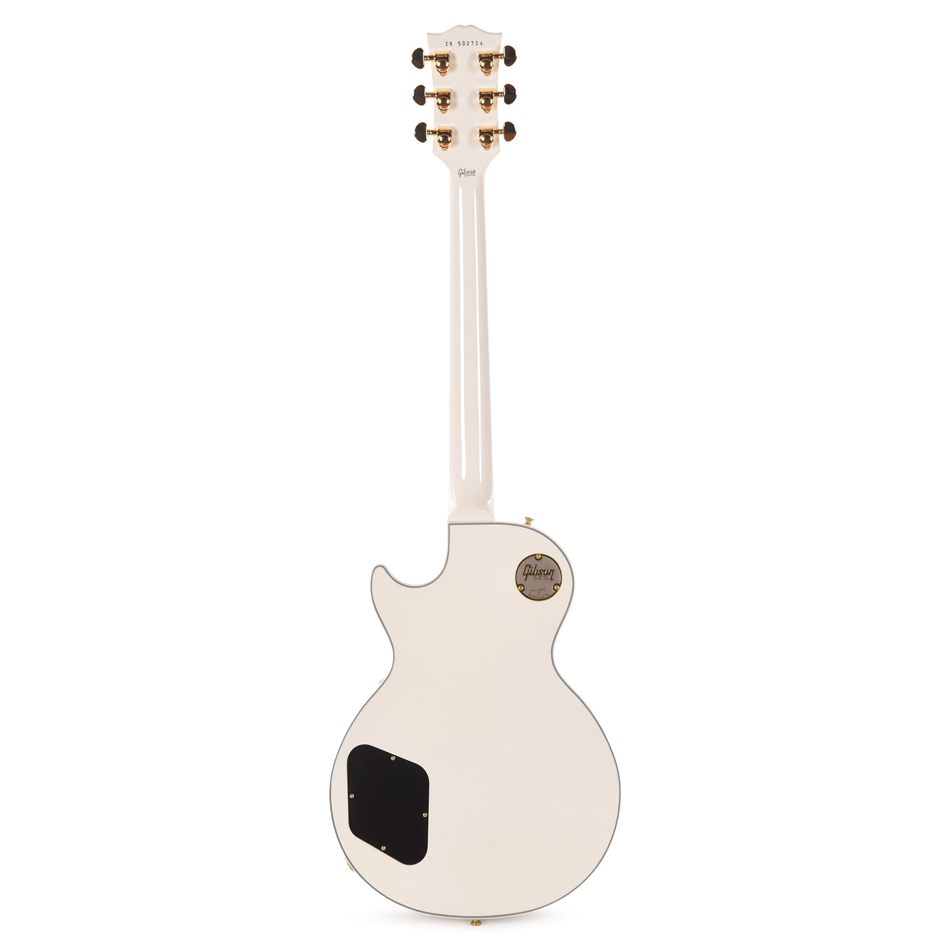 Gibson Custom Shop Les Paul Custom Alpine White Gloss Electric Guitars / Solid Body