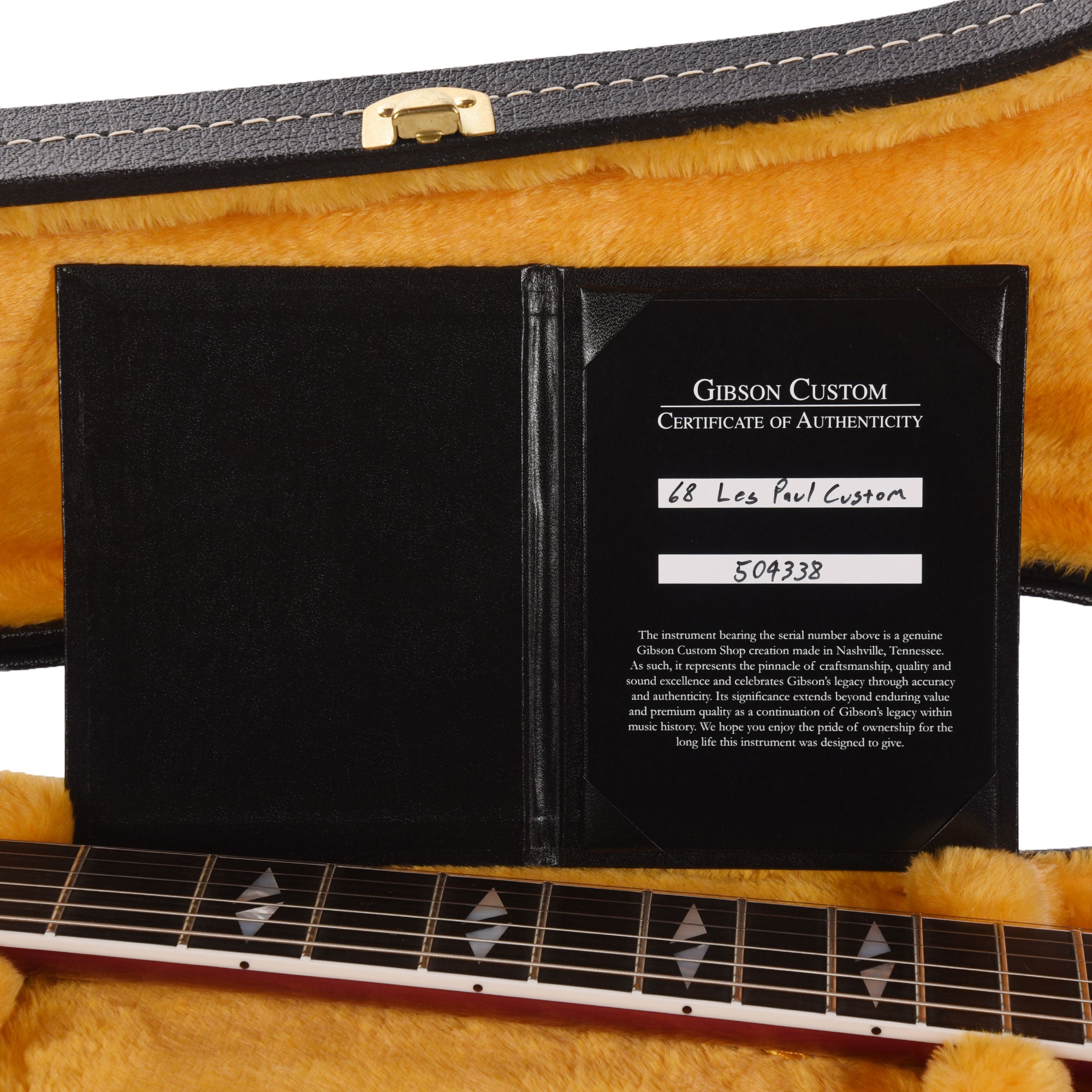 Gibson Custom Shop Les Paul Custom 