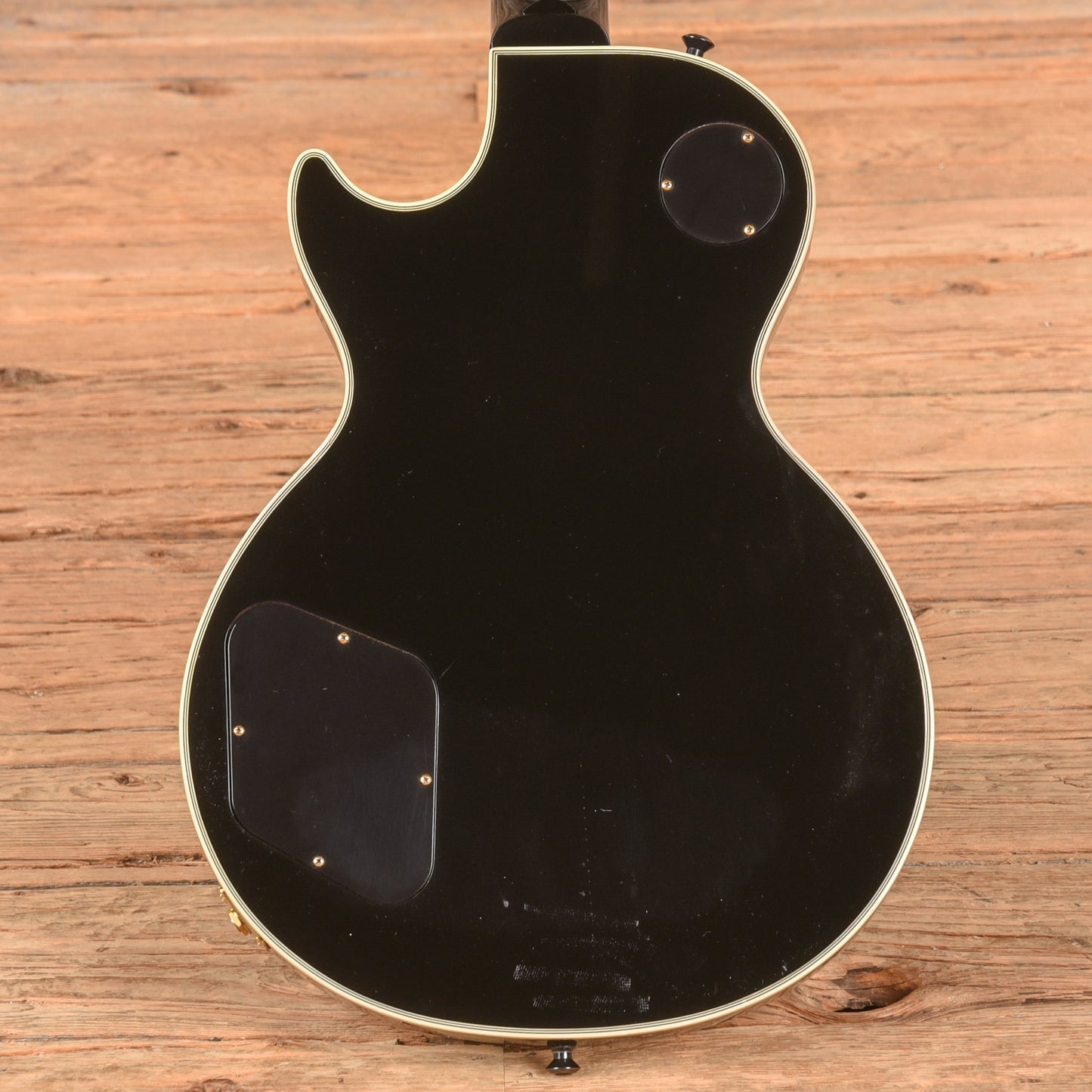 Gibson Custom Shop Les Paul Custom Ebony 2010 Electric Guitars / Solid Body