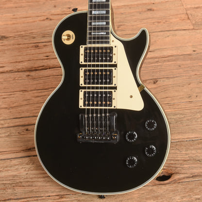 Gibson Custom Shop Les Paul Custom Ebony 2010 Electric Guitars / Solid Body