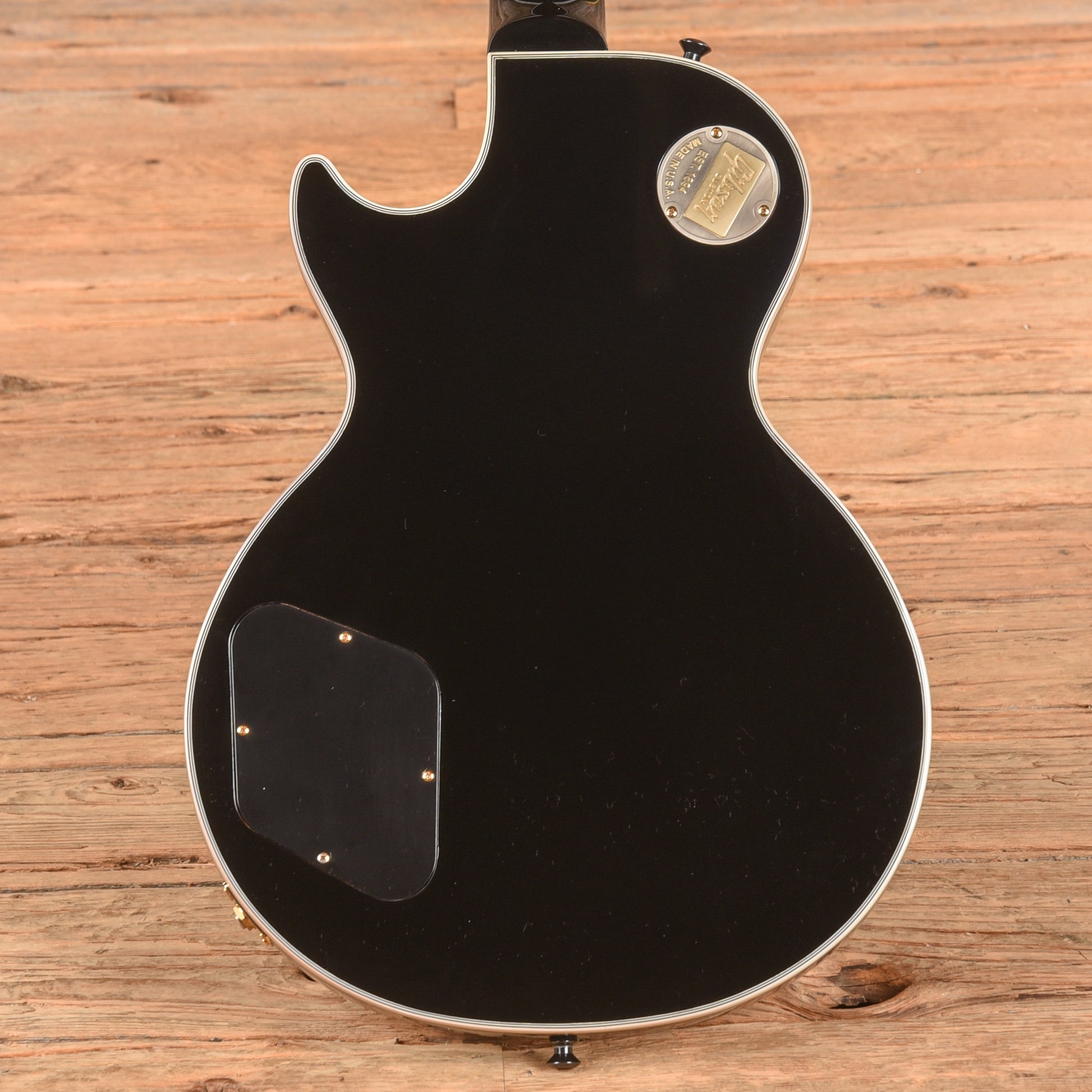 Gibson Custom Shop Les Paul Custom Ebony 2018 Electric Guitars / Solid Body