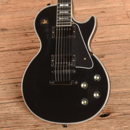 Gibson Custom Shop Les Paul Custom Ebony 2018 Electric Guitars / Solid Body