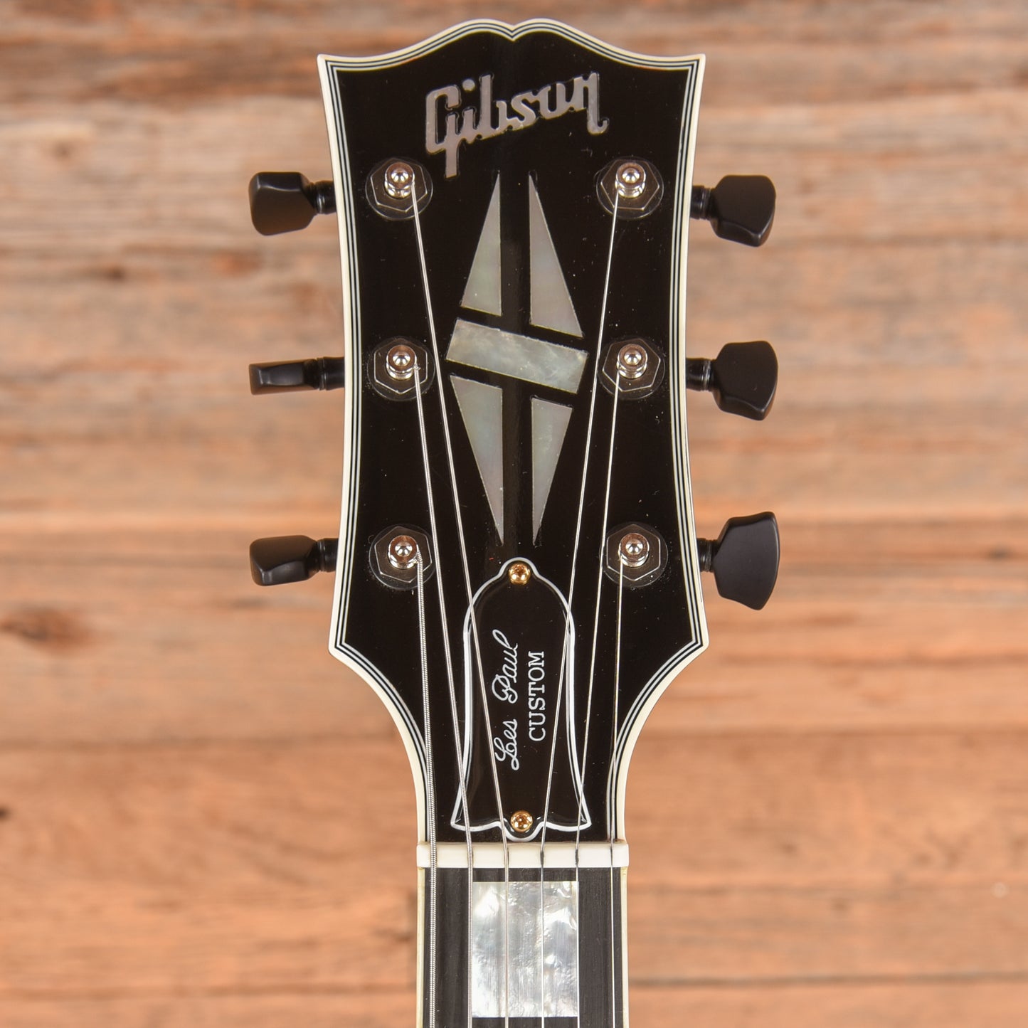 Gibson Custom Shop Les Paul Custom Ebony 2018 Electric Guitars / Solid Body