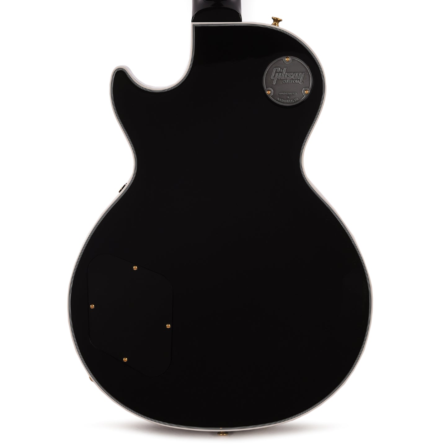 Gibson Custom Shop Les Paul Custom Ebony Gloss Electric Guitars / Solid Body