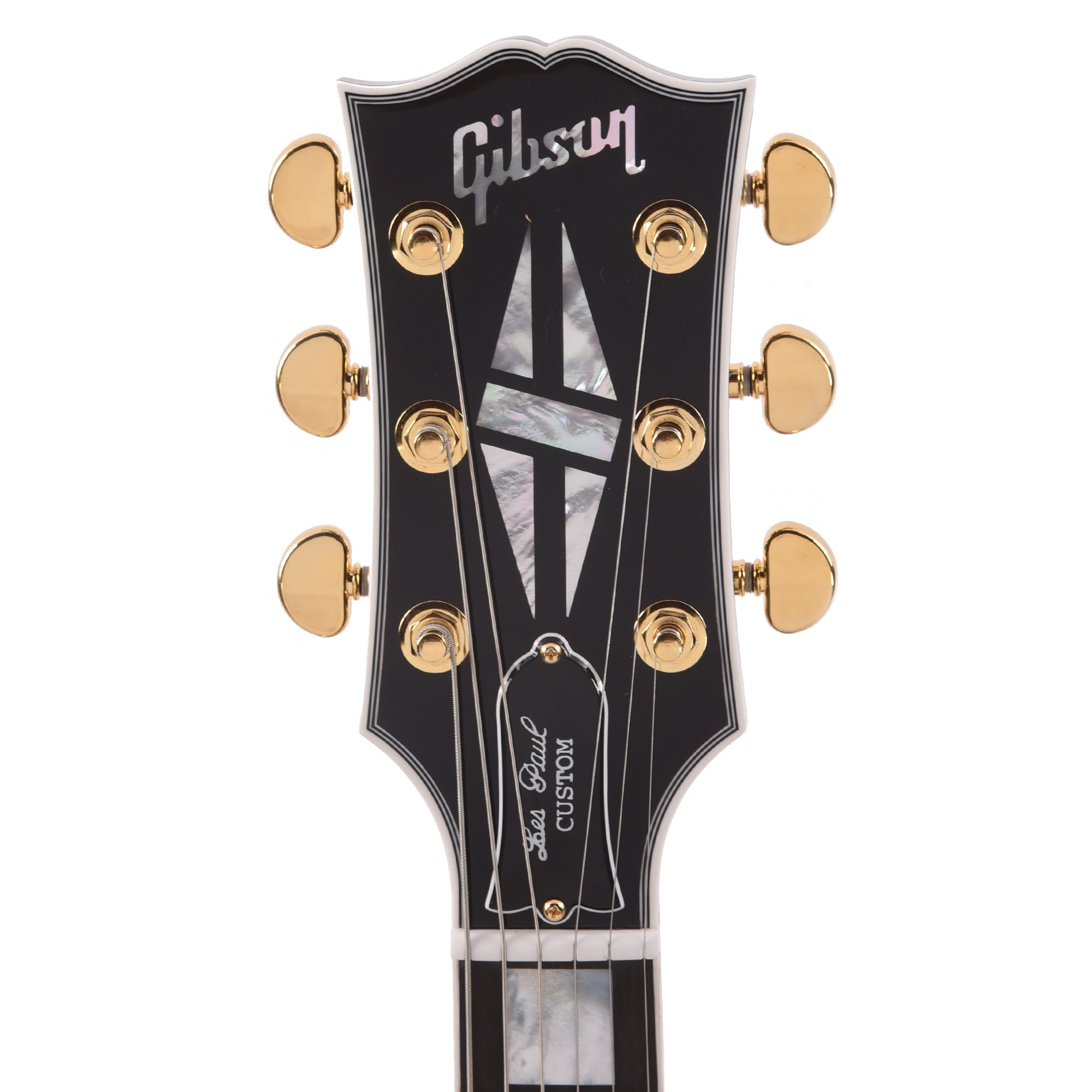 Gibson Custom Shop Les Paul Custom Ebony Gloss Electric Guitars / Solid Body