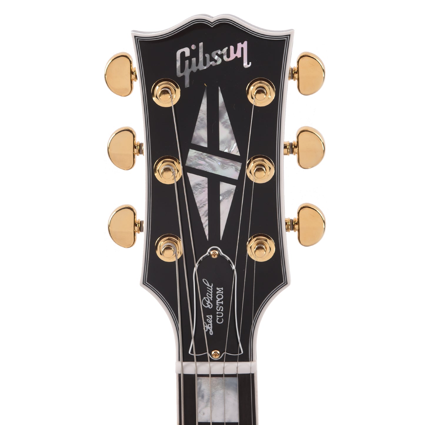 Gibson Custom Shop Les Paul Custom Ebony Gloss Electric Guitars / Solid Body