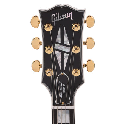 Gibson Custom Shop Les Paul Custom Ebony Gloss Electric Guitars / Solid Body