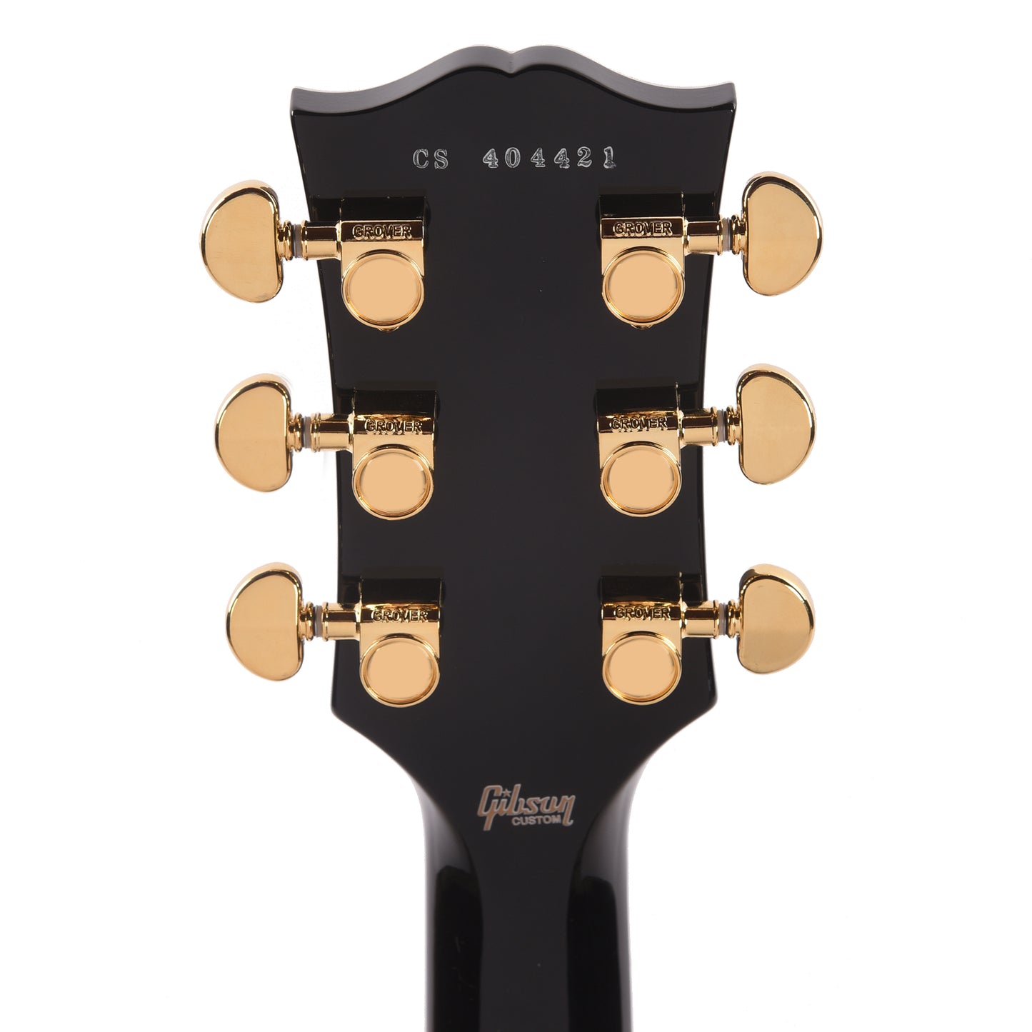 Gibson Custom Shop Les Paul Custom Ebony Gloss Electric Guitars / Solid Body