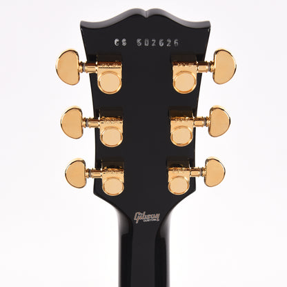 Gibson Custom Shop Les Paul Custom Ebony Gloss Electric Guitars / Solid Body