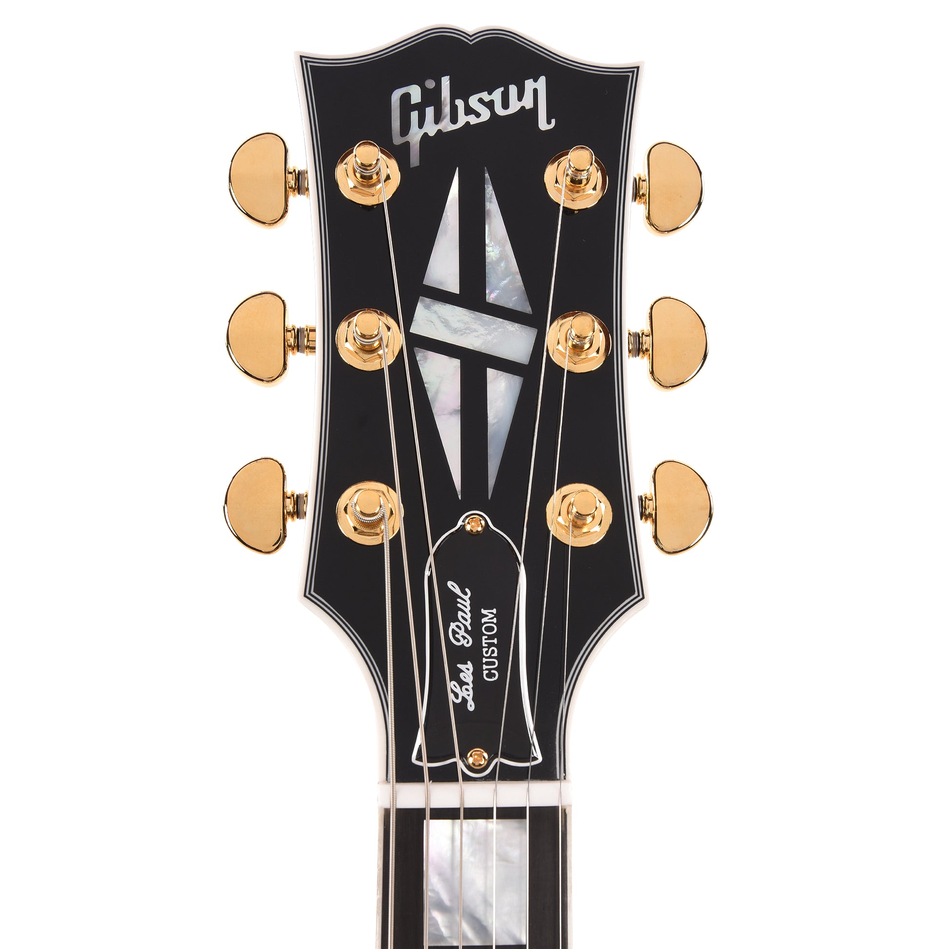 Gibson Custom Shop Les Paul Custom Ebony Gloss Electric Guitars / Solid Body