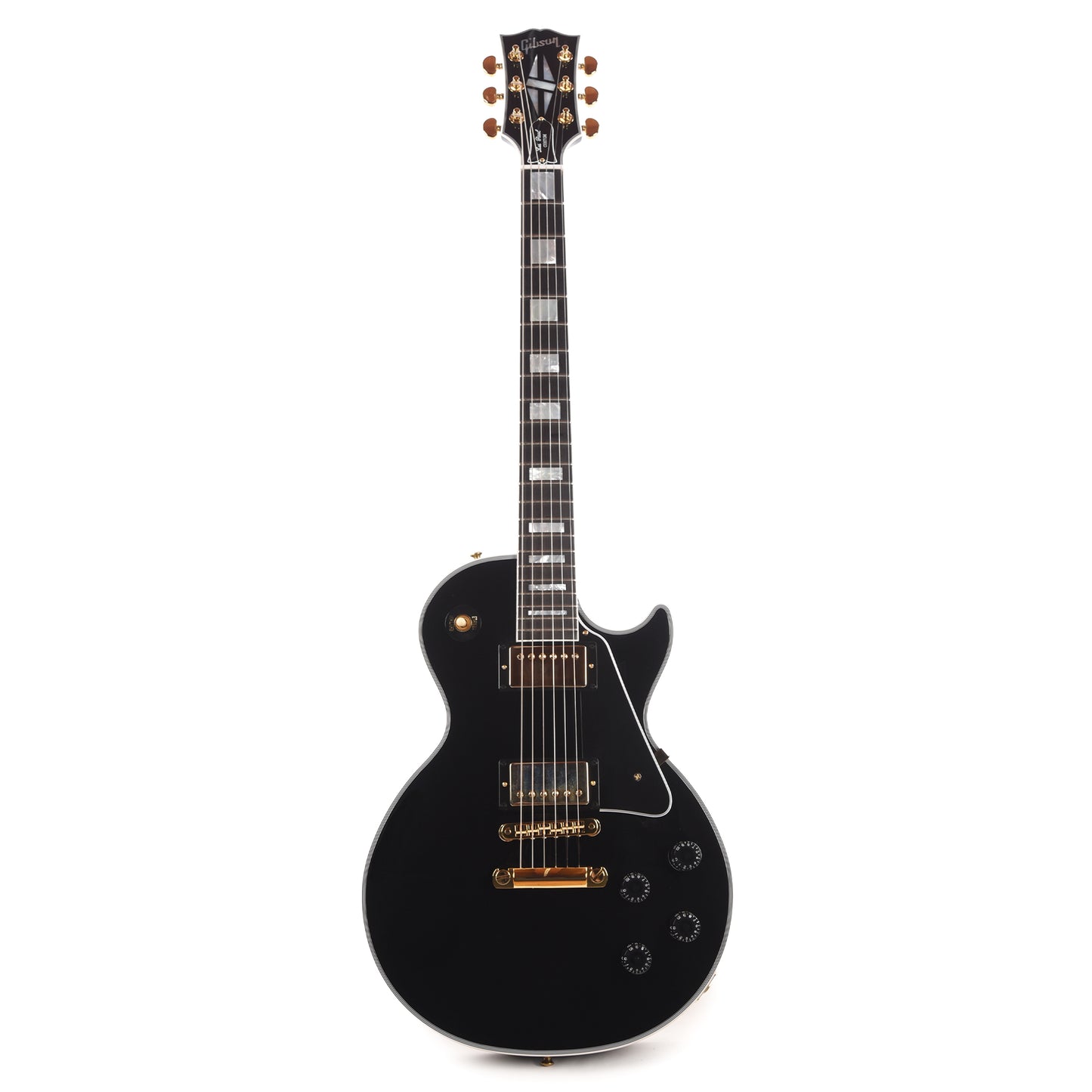 Gibson Custom Shop Les Paul Custom Ebony Gloss Electric Guitars / Solid Body