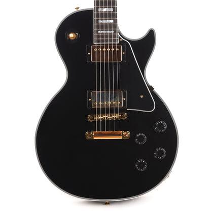 Gibson Custom Shop Les Paul Custom Ebony Gloss Electric Guitars / Solid Body
